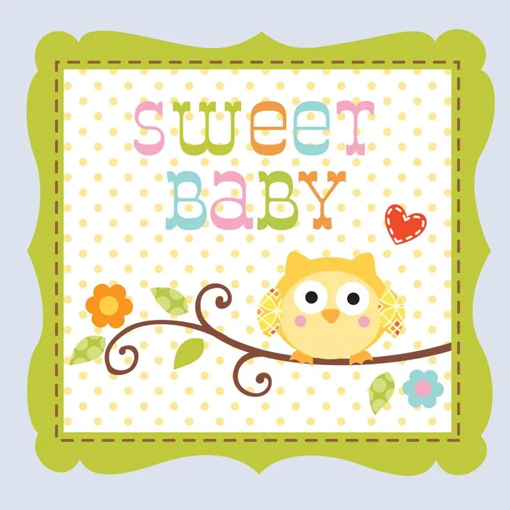 16 tovaglioli baby shower Woodland blu 25 cm