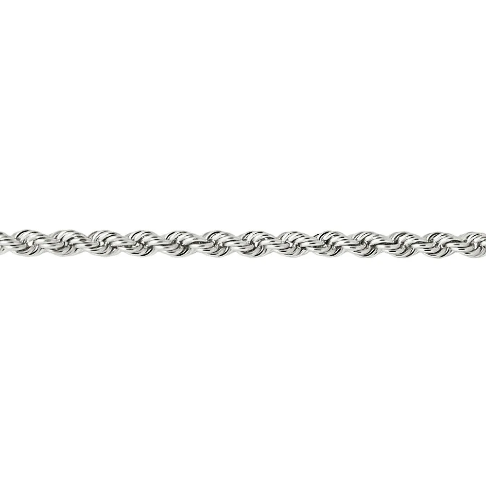 Bracciale Catena Colette Oro Bianco 375/1000 Maglia Corda 16 cm 1416635