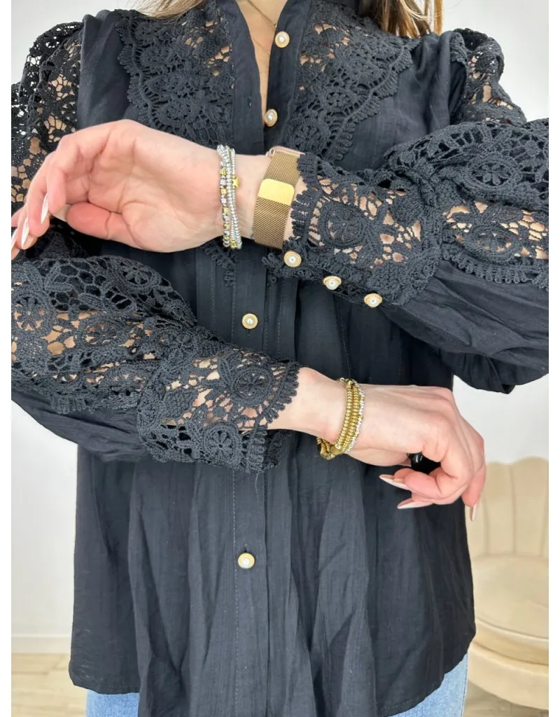 CAMICIA SIMON NERA