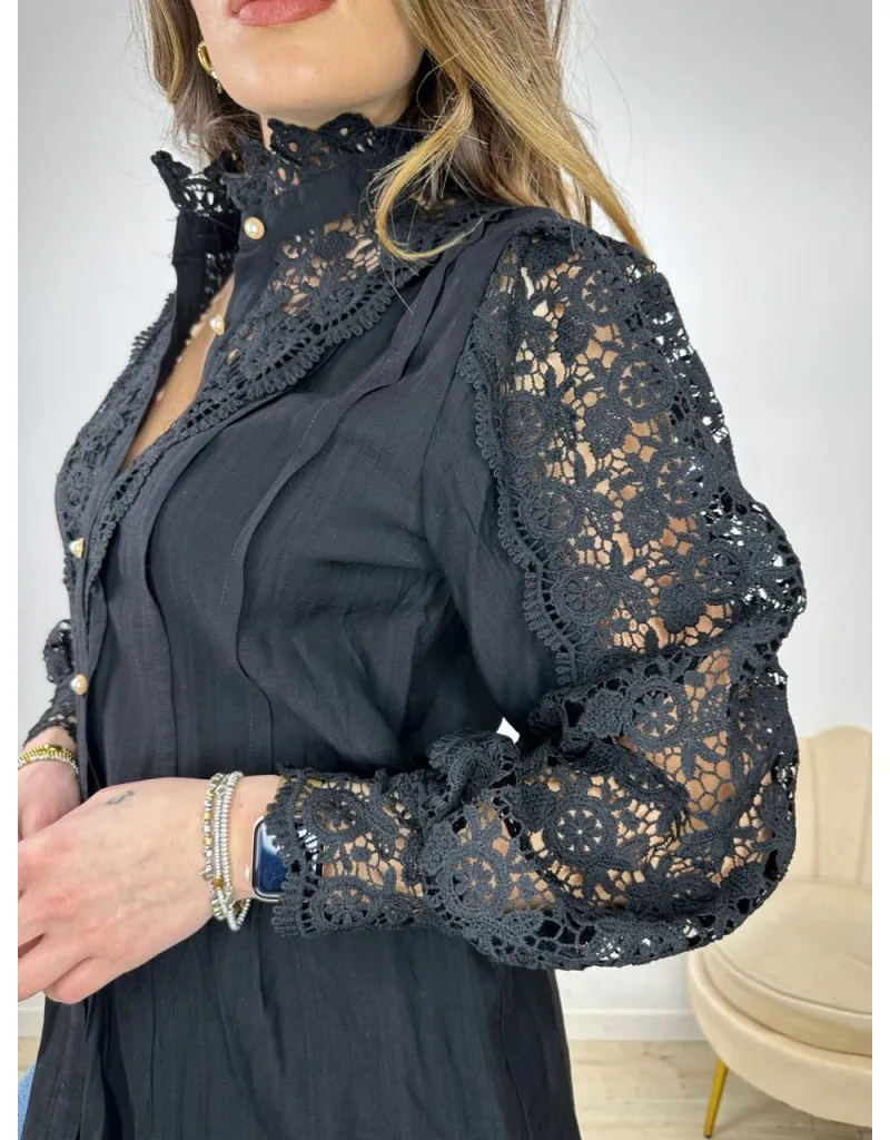CAMICIA SIMON NERA