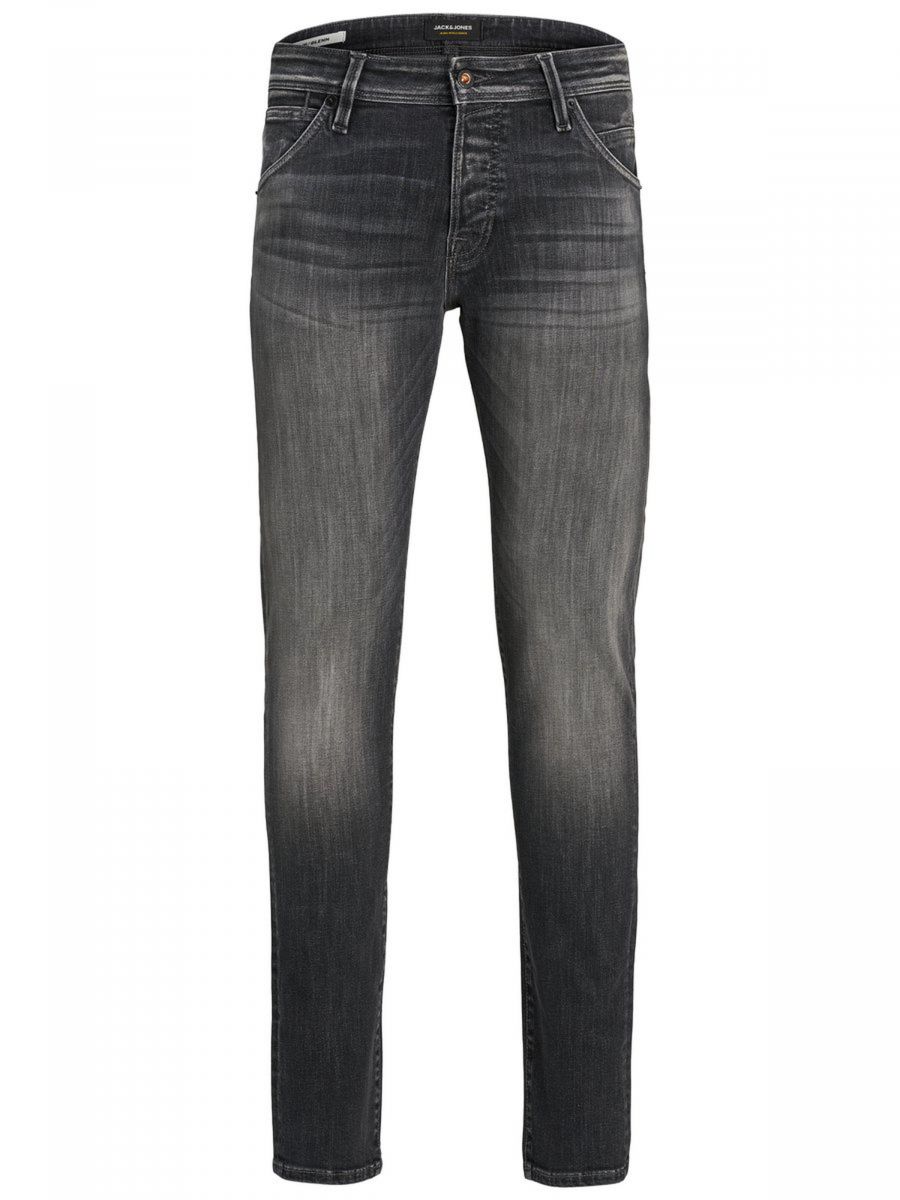 JEANS Uomo JACK&JONES 12175890 GLEEN BLACK DENIM