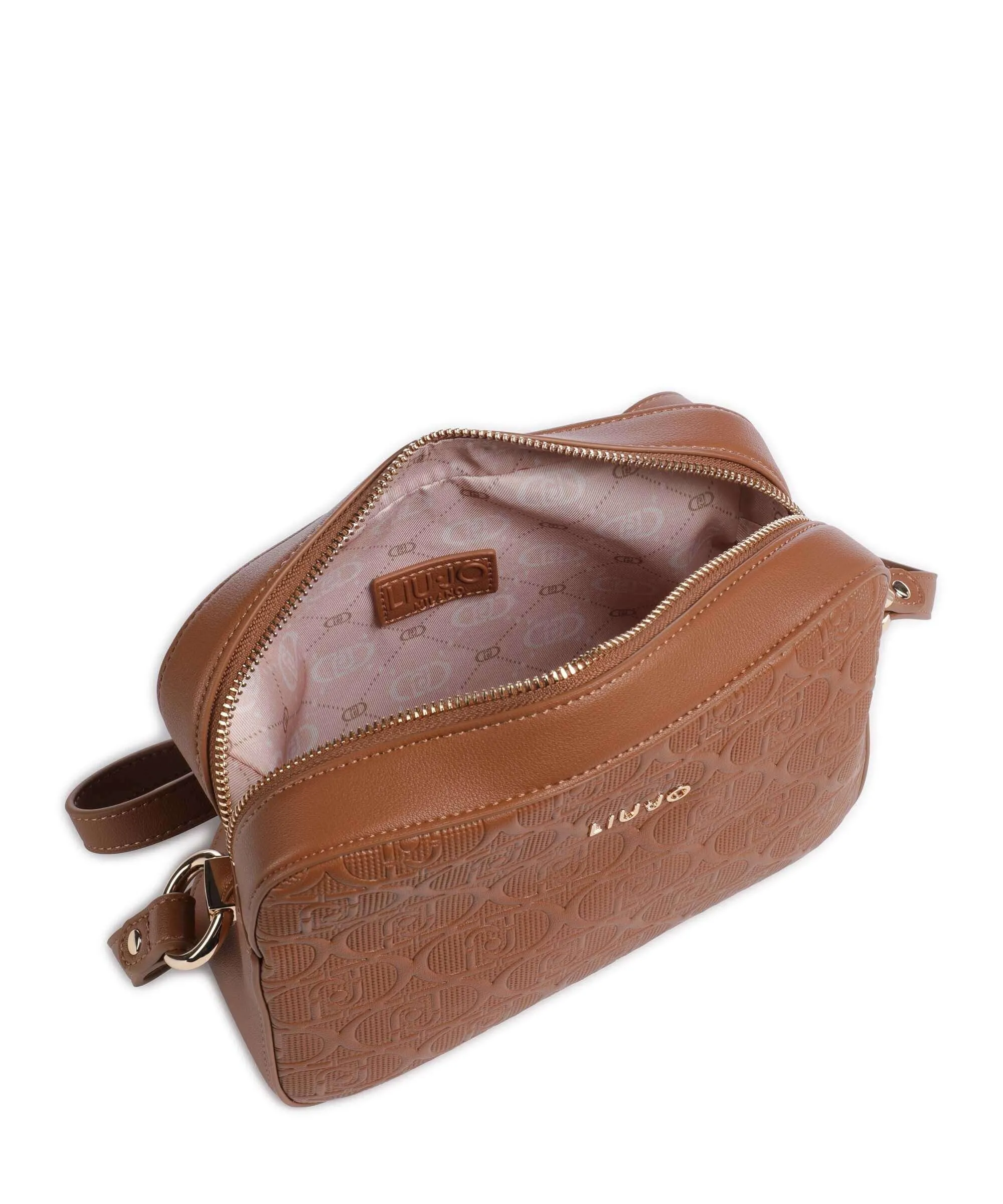  Liu Jo Manhattan Borsa a tracolla pelle sintetica marrone  