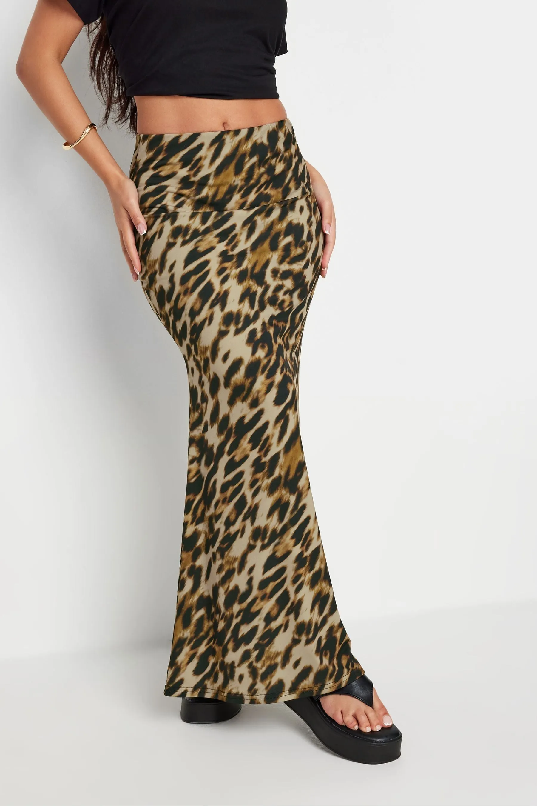 PixieGirl Petite - Gonna maxi con Stampa maculata