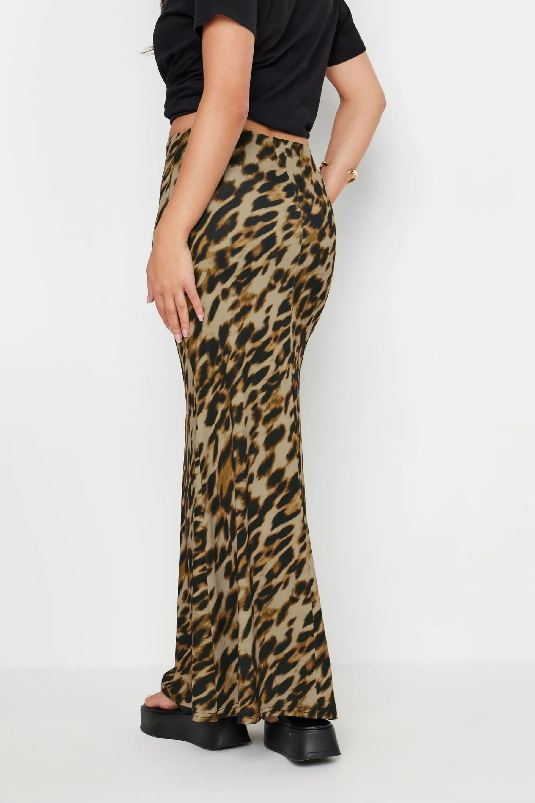PixieGirl Petite - Gonna maxi con Stampa maculata