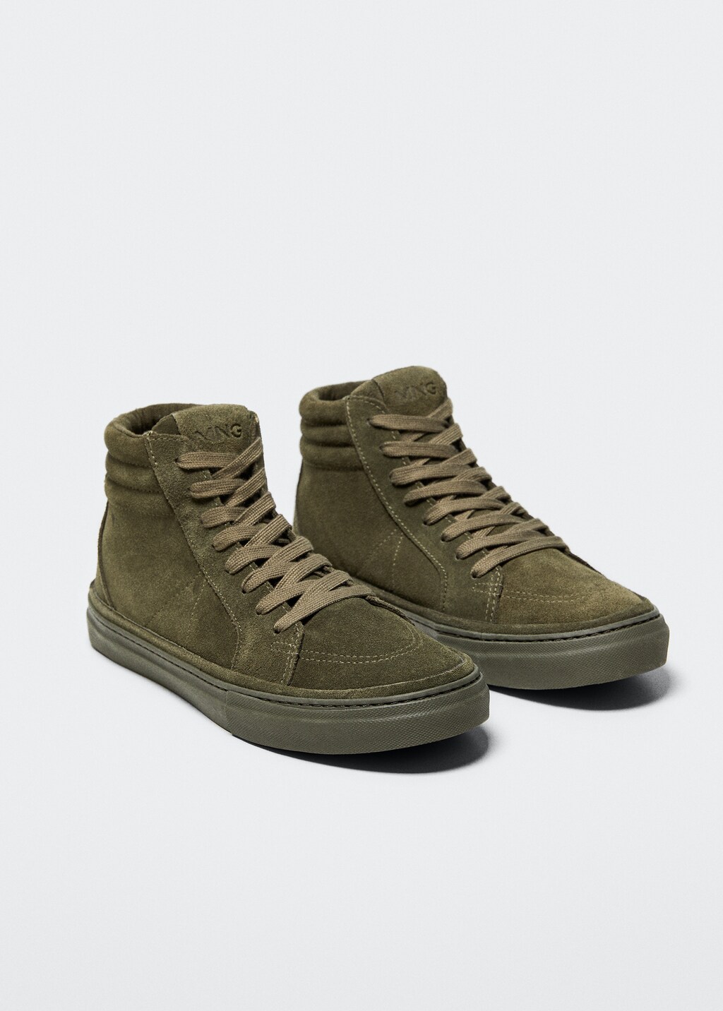 Sneaker stivaletti pelle