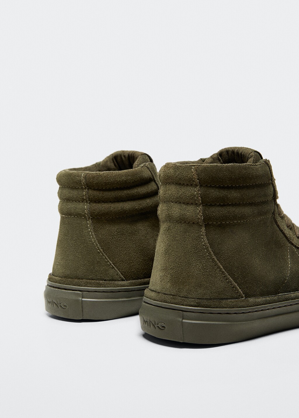 Sneaker stivaletti pelle