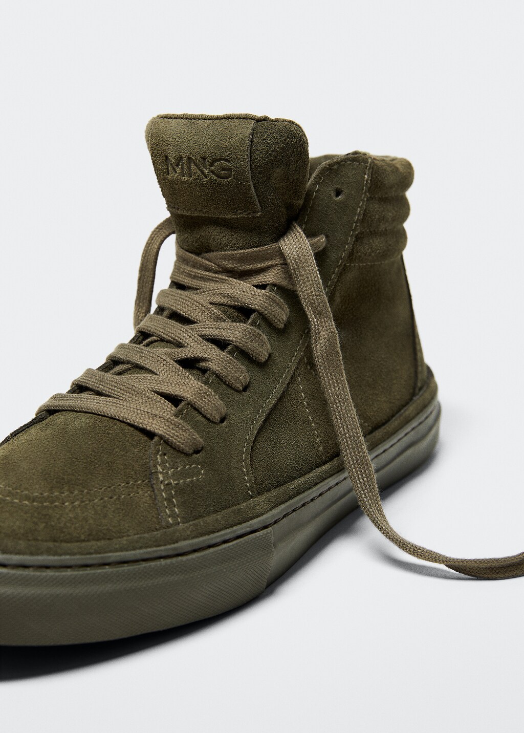 Sneaker stivaletti pelle