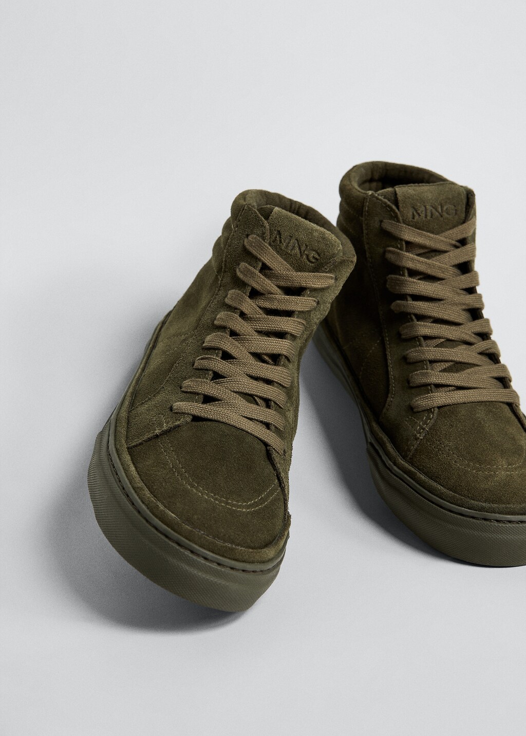 Sneaker stivaletti pelle