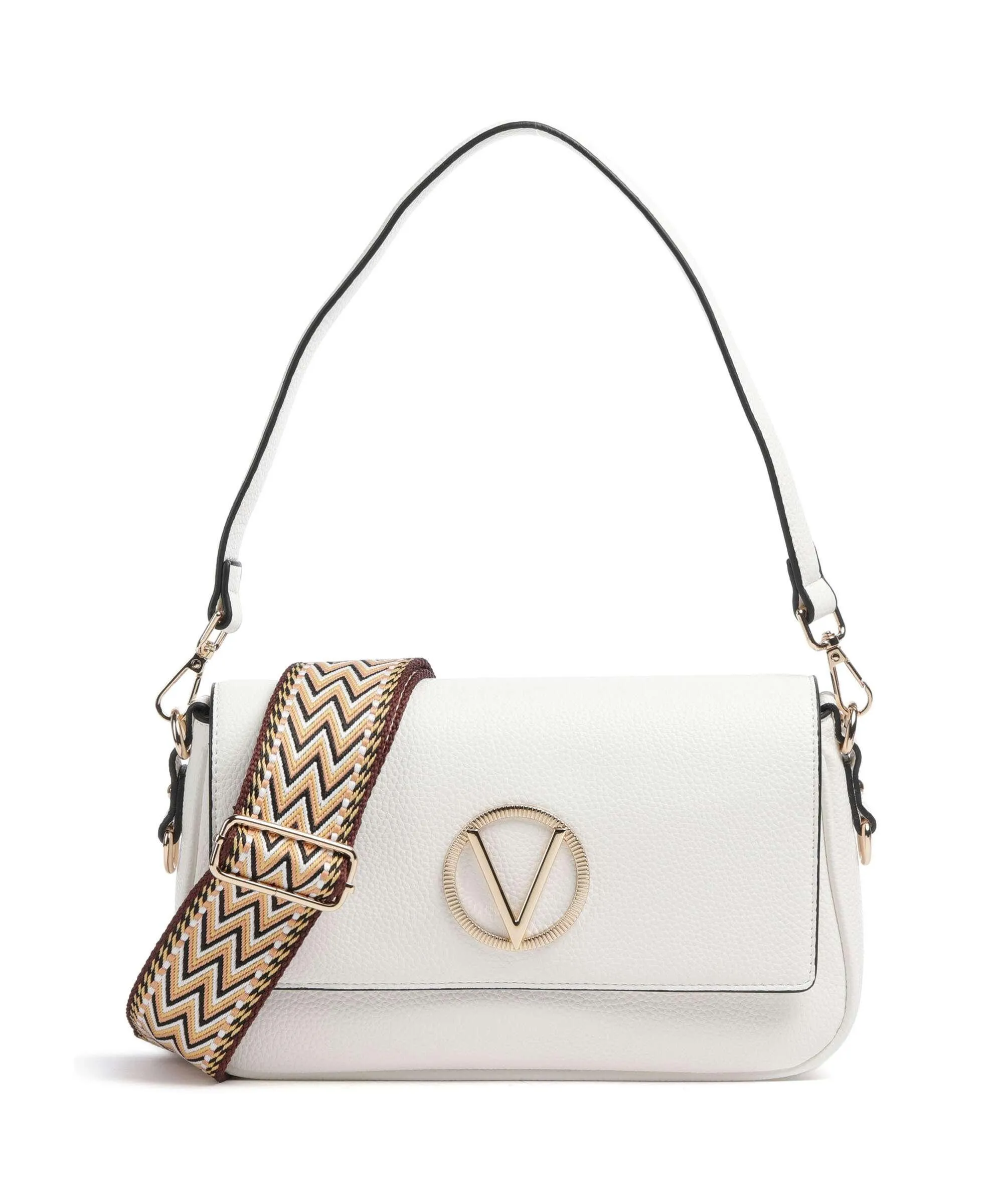  Valentino Bags Katong Borsa a spalla pelle sintetica bianco  