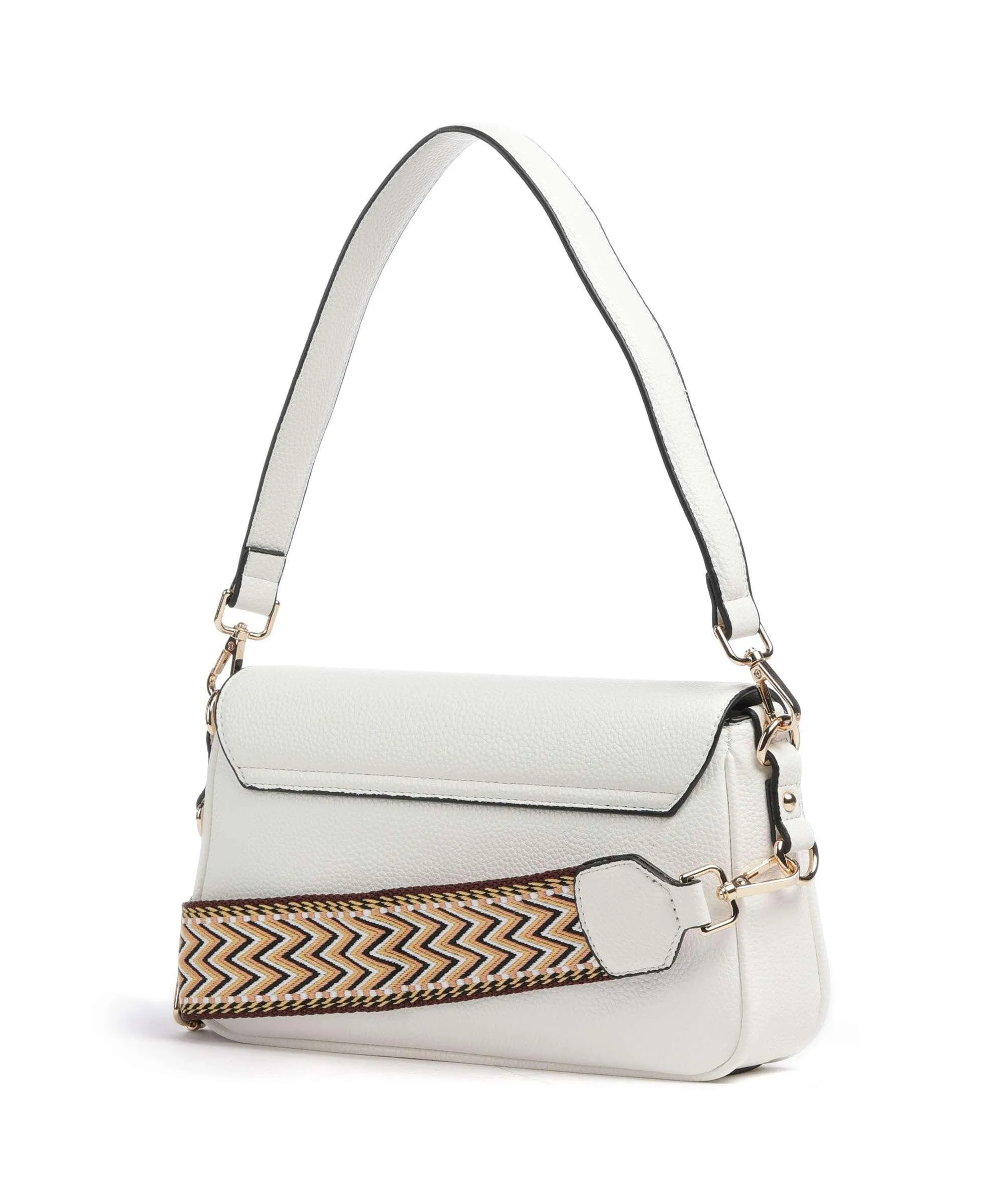  Valentino Bags Katong Borsa a spalla pelle sintetica bianco  