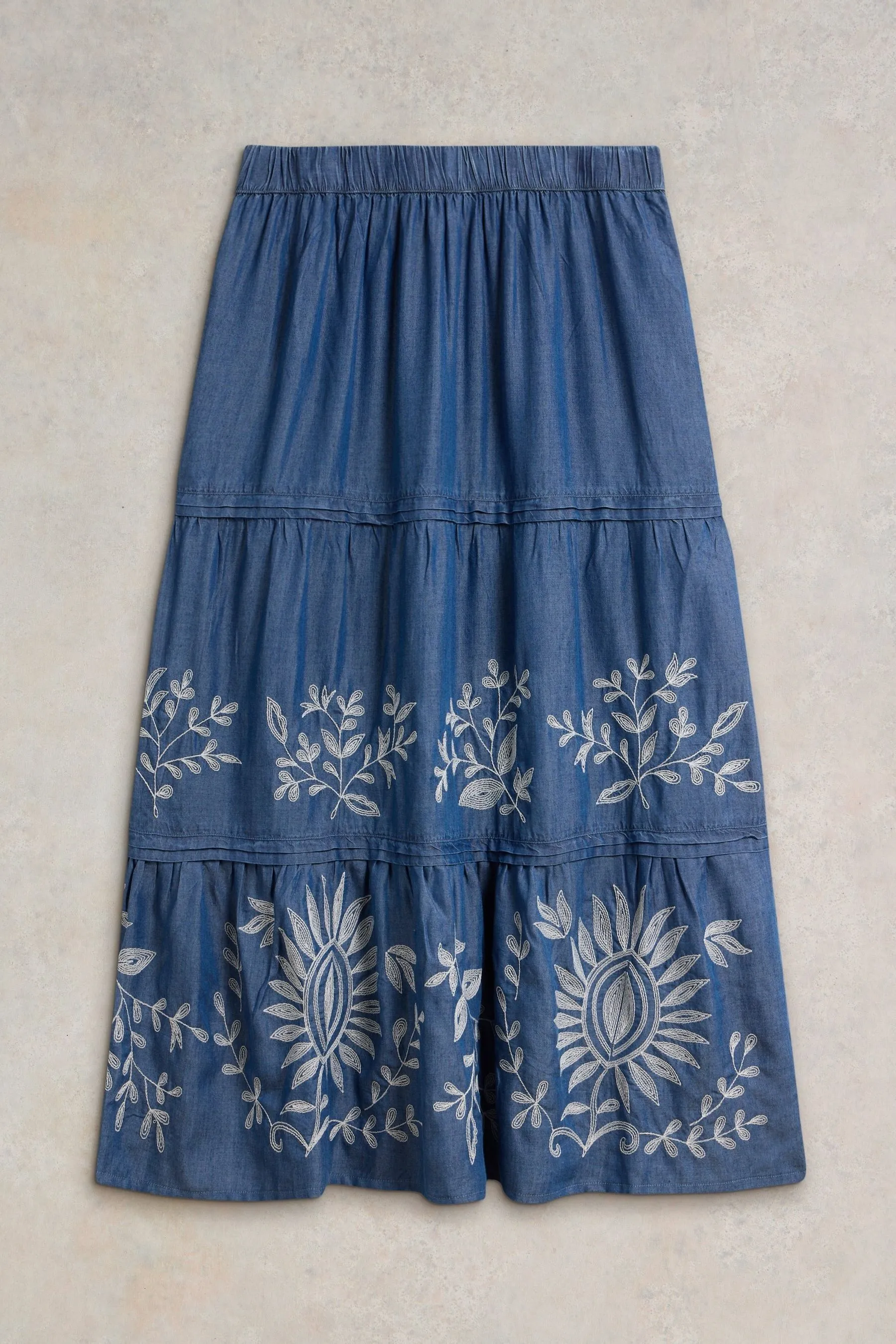 White Stuff - Isla - Gonna Denim ricamata